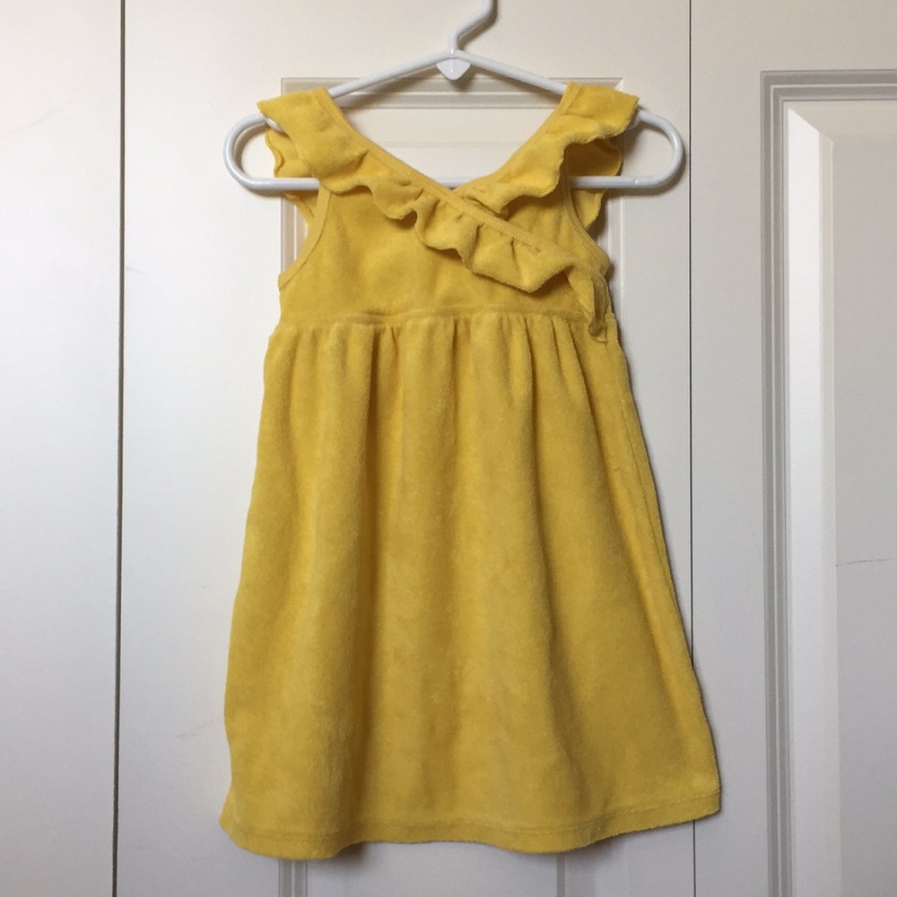 Girls 2t Yellow Old Navy Dress or Swim Cover up